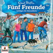 Cover Fünf Freunde verfolgen die Fahrraddiebe