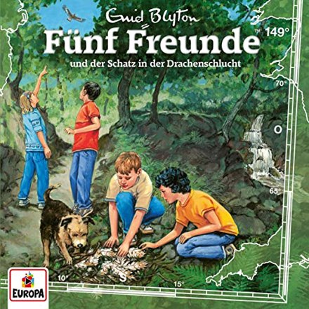 Cover Fünf Freunde und der Schatz in der Drachenschlucht