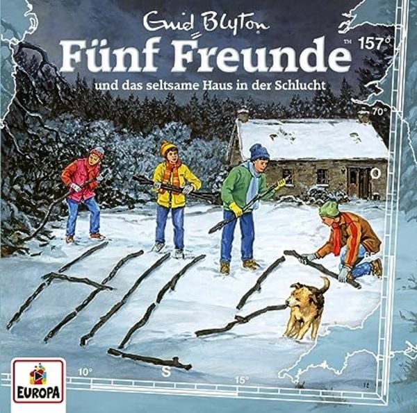 Cover Fünf Freunde und das seltsame Haus in der Schlucht