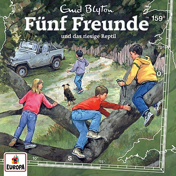 Cover Fünf Freunde und das riesige Reptil