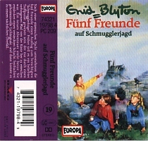 deutsches Hrspielcover: "Fnf Freunde auf Schmugglerjagd" (D)