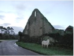Foto Ruine in der Nhe von Bucklers Hard, besser gesagt bei St. Lenoards