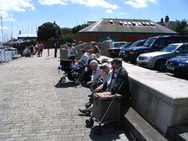 Foto Hafen Lymington