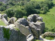 Foto von Corfe Castle