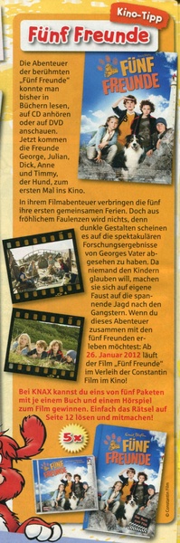 Teaser aus Kinder-Zeitschrift KNAX