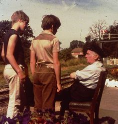 Viewmaster-Bild aus 'Fnf Freunde im Zeltlager'